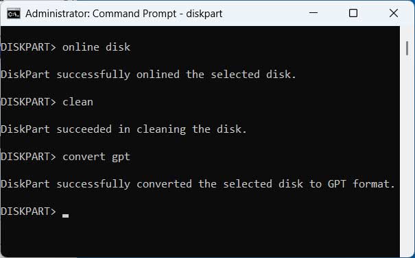 How to Configure a New Hard Drive Using the Windows DiskPart Command
