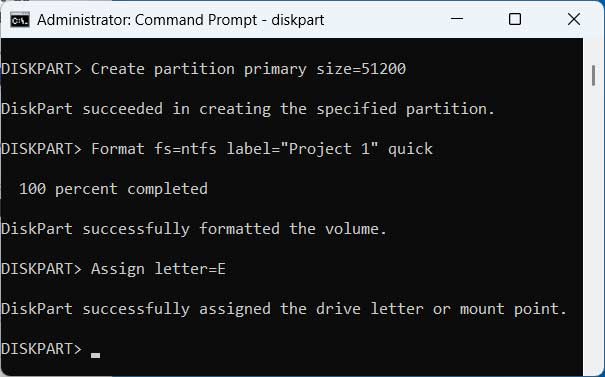 How to Configure a New Hard Drive Using the Windows DiskPart Command