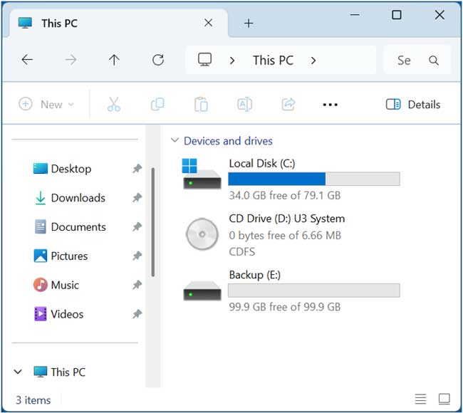 File Explorer
