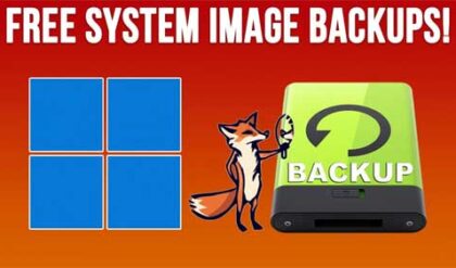 Create and Restore Windows System Image Backups for Free with Foxclone
