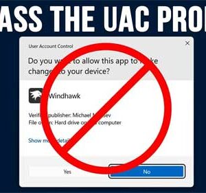 How to Create a Shortcut to Run a Program Without Seeing the UAC Prompt