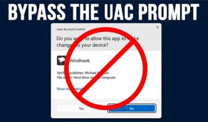 How to Create a Shortcut to Run a Program Without Seeing the UAC Prompt