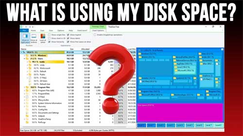 Quickly Find What Files and Folders Are Taking Up the Space on Your Hard drive with TreeSize Free