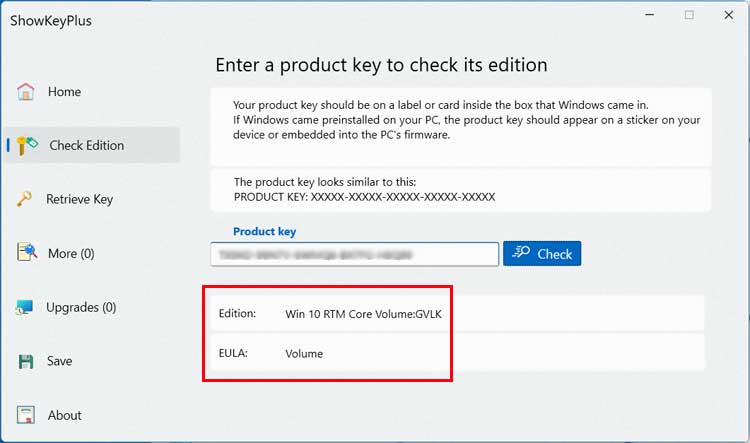 Find your Windows Retail, OEM or License Key from Another Windows Drive