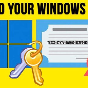 Find your Windows Retail, OEM or License Key from Another Windows Drive