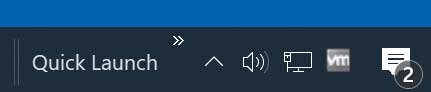 How to Add the Quick Launch Toolbar to the Windows 10 Taskbar