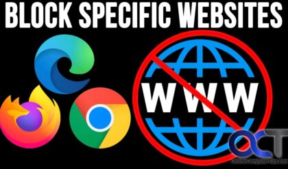 Blocking websites in various browsers