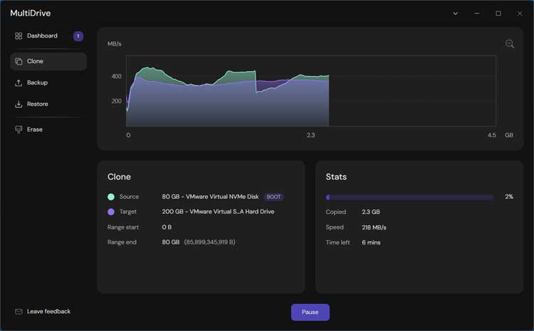 Clone Your Windows Drive to a New, Larger or Faster Drive for Free with MultiDrive