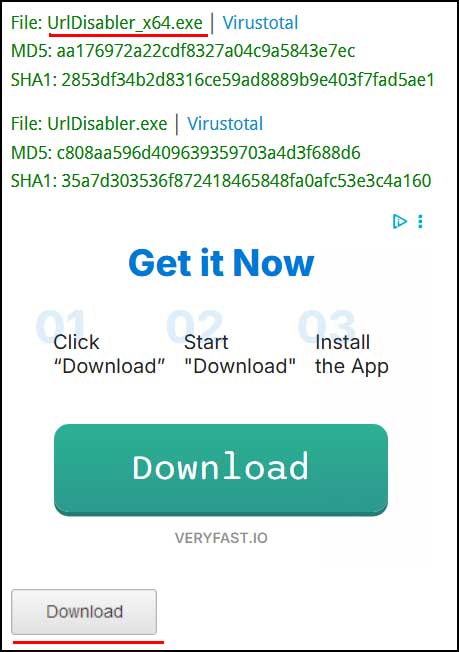 Download URL Disabler by Sordum