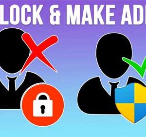 Reset a Windows User Password & Make Them an Administrator When Locked Out of Your Computer