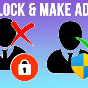 Reset a Windows User Password & Make Them an Administrator When Locked Out of Your Computer