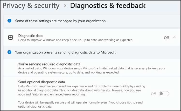 Fix the Windows Security Settings Some of These Settings Are Managed by Your Organization Message