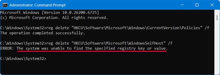 admin command prompt