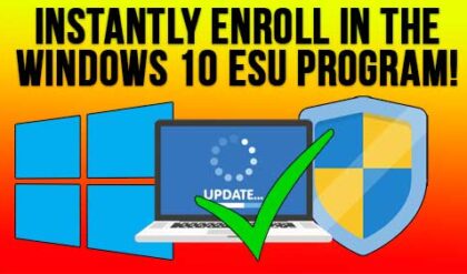 Instantly Enroll Your Windows 10 Computer in the Microsoft Extended Security Update (ESU) Program