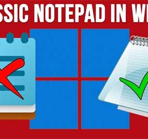 How to Make the Classic Notepad App the Default Text Editor for Windows 11