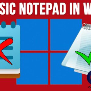 How to Make the Classic Notepad App the Default Text Editor for Windows 11
