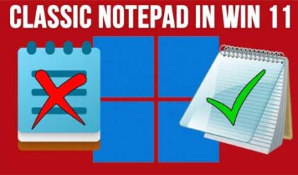How to Make the Classic Notepad App the Default Text Editor for Windows 11
