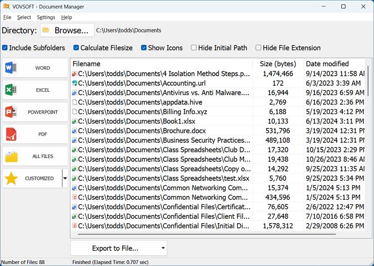 View, Open & Manage All Your Microsoft Office and PDF Files from One Location