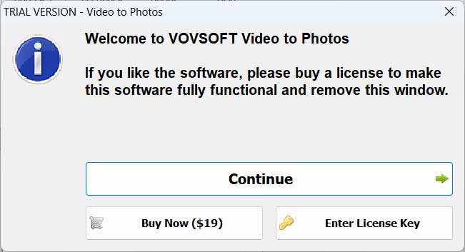 VOVOSOFT Video to Photos 