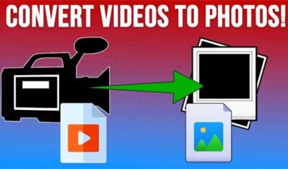 Instantly Convert Video to Image Files