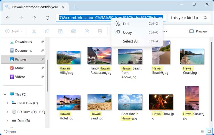 Save Time by Saving File Explorer Searches to Reuse in Windows