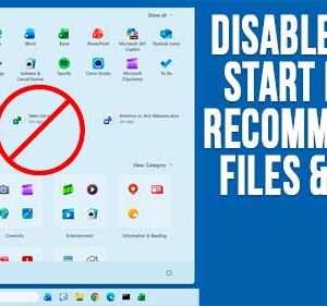 How to Disable the Recommended Section in the Windows 11 25H2 Start Menu