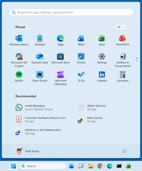 Enable the New Updated Start Menu in Windows 11 25H2 - Online Computer Tips