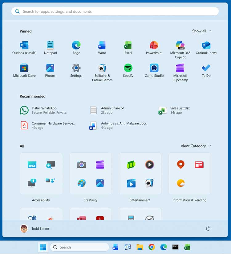 Enable the New Updated Start Menu in Windows 11 25H2