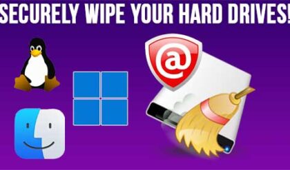 Wipe Free Space, Entire Drives & Operating System Drives