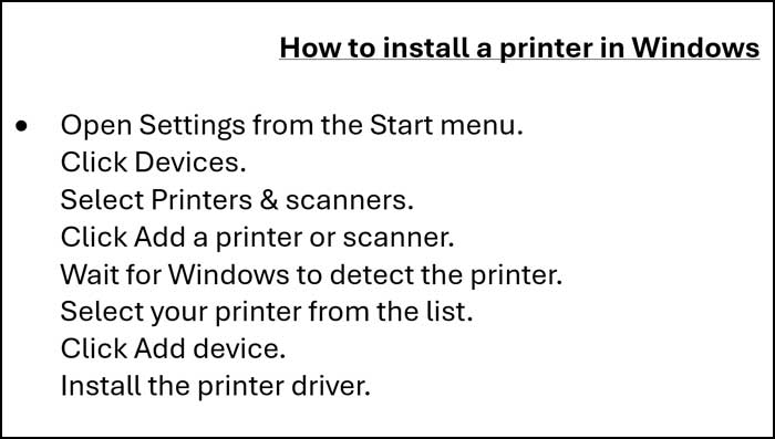 How to Stop Word from Bulleting or Numbering Only the First Line in a List