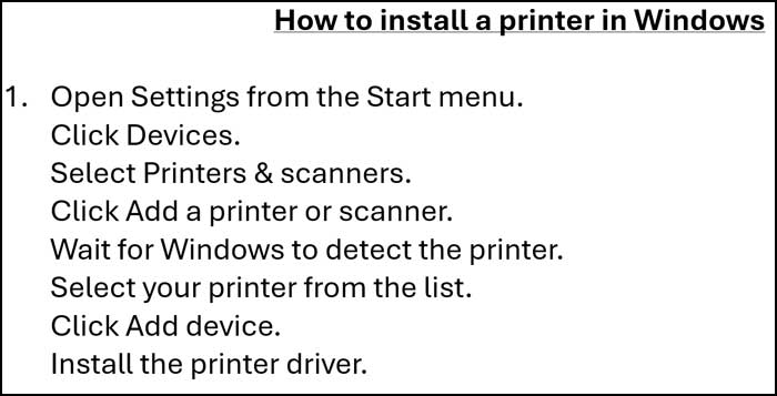 How to Stop Word from Bulleting or Numbering Only the First Line in a List