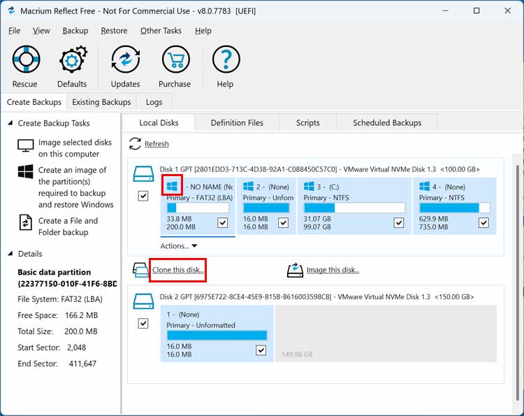 Use the Free Version of Macrium Reflect to Clone a Windows Drive to a New Disk