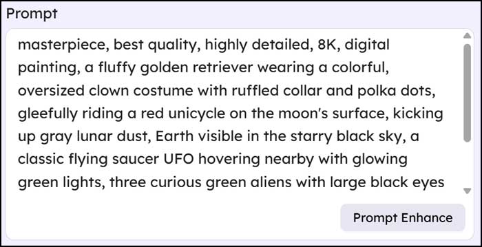 Easemate AI prompt enhance