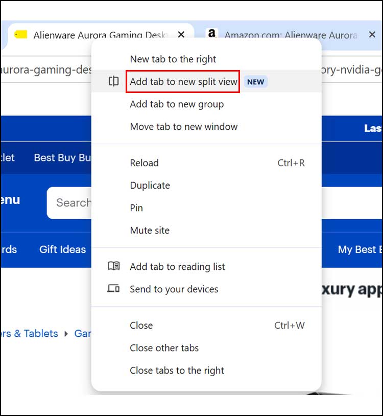 How to Use Google Chrome Split View (Side-by-Side Tabs)