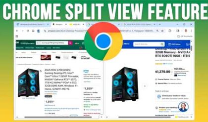 How to Use Google Chrome Split View (Side-by-Side Tabs)
