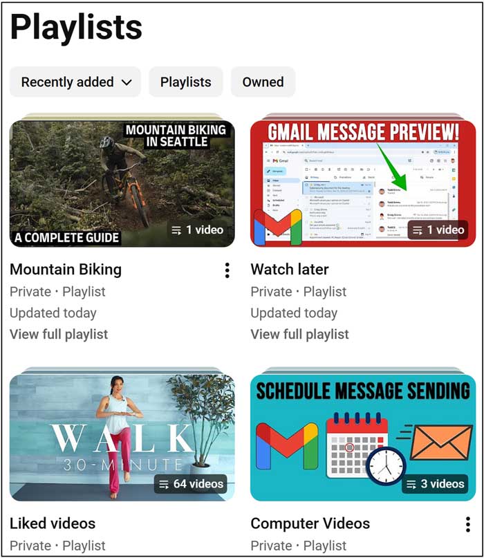 YouTube Playlists vs. Watch Now vs. Queued Videos Explained