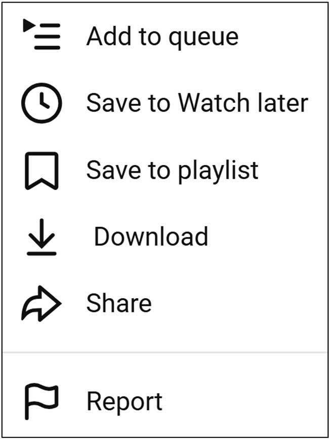 YouTube add to queue