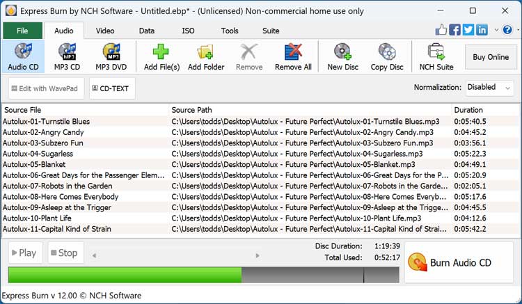 Free CD Burning Software: Burn Music and MP3 CDs Fast