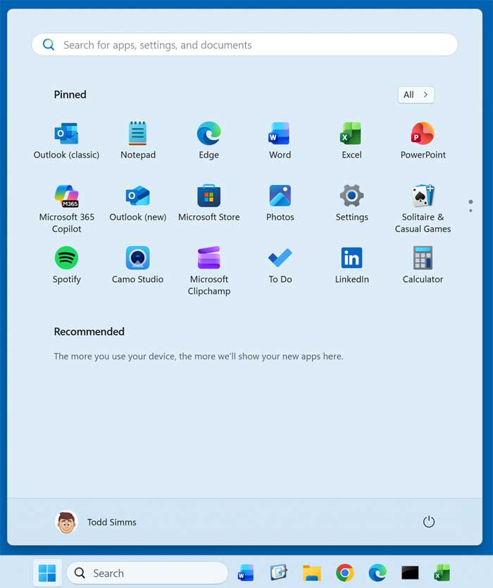 Remove the Windows 11 25H2 Updated Start Menu and Go Back to the 24H2 Classic Start Menu