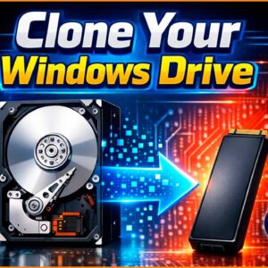 Clone your Windows OS drive to a new disk
