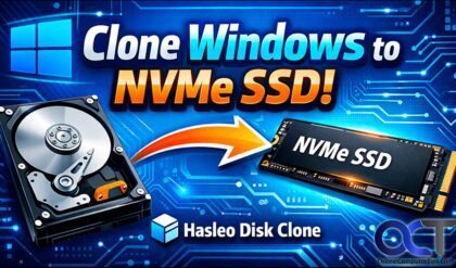 Clone Windows to a new SSD drive
