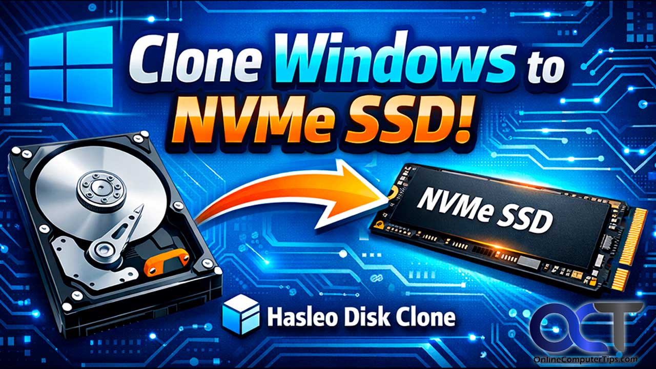 Clone Your Windows OS System Drive to a Smaller Hard Drive