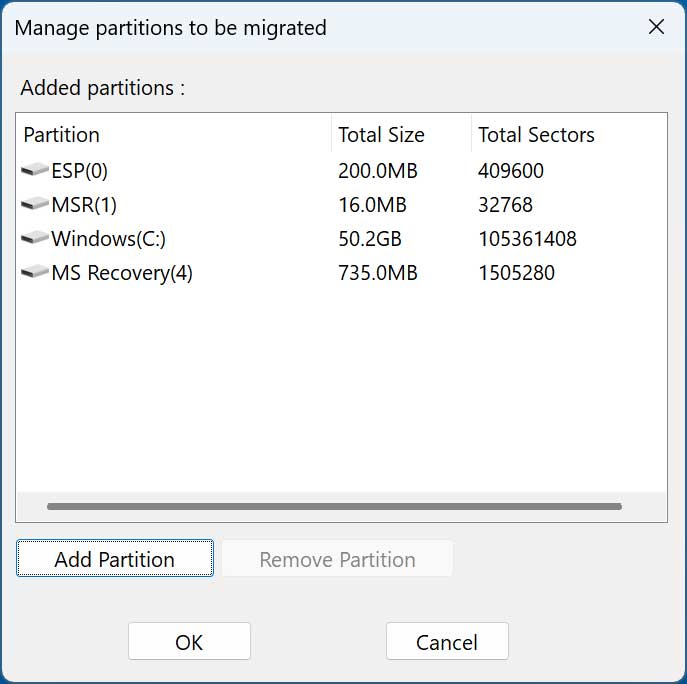 DiskGenius add partition