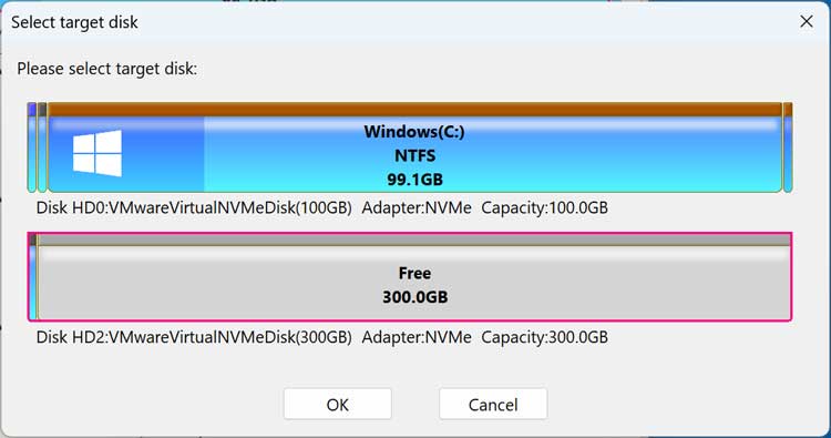 Clone an Attached Secondary Windows Drive from Another PC to a New Hard Drive