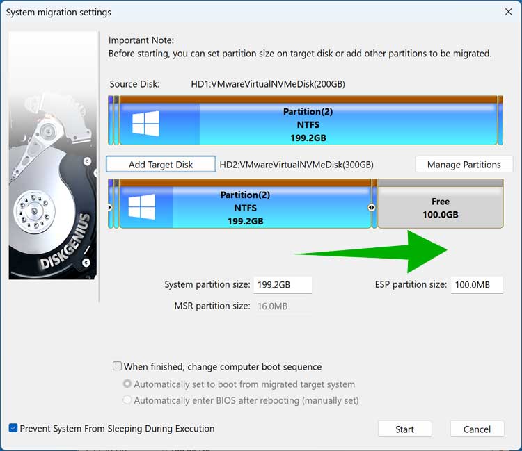 Clone an Attached Secondary Windows Drive from Another PC to a New Hard Drive
