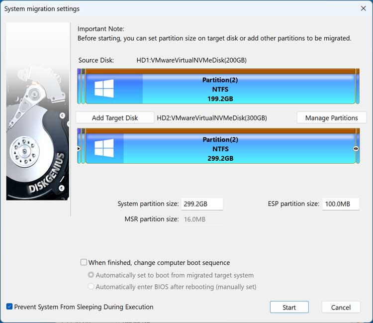Clone an Attached Secondary Windows Drive from Another PC to a New Hard Drive