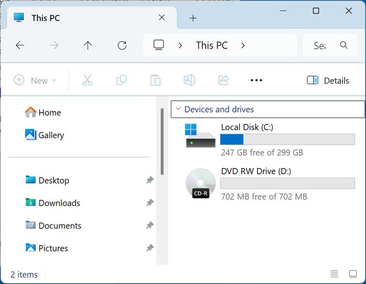 Windows File Explorer