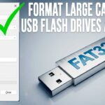 Format a Large Capacity USB Flash Drive as FAT32 in Windows 11
