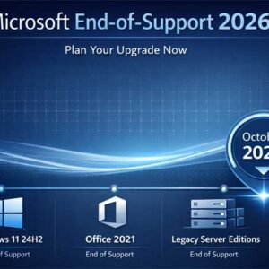 Microsoft’s 2026 End of Support Wave for Windows and Office Users
