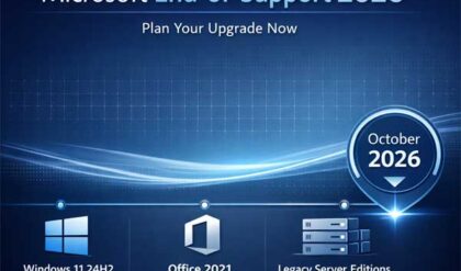 Microsoft’s 2026 End of Support Wave for Windows and Office Users